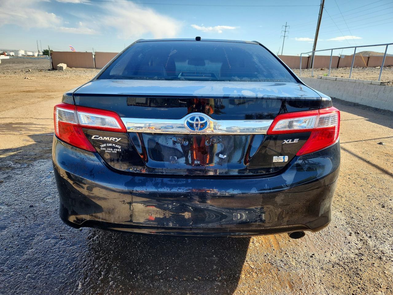 2012 Toyota Camry Hybrid Xle Black vin: 4T1BD1FKXCU021488