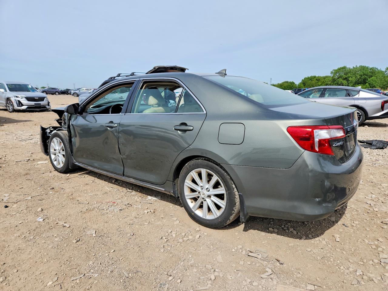 2012 Toyota Camry Серый vin: 4T1BD1FKXCU024990
