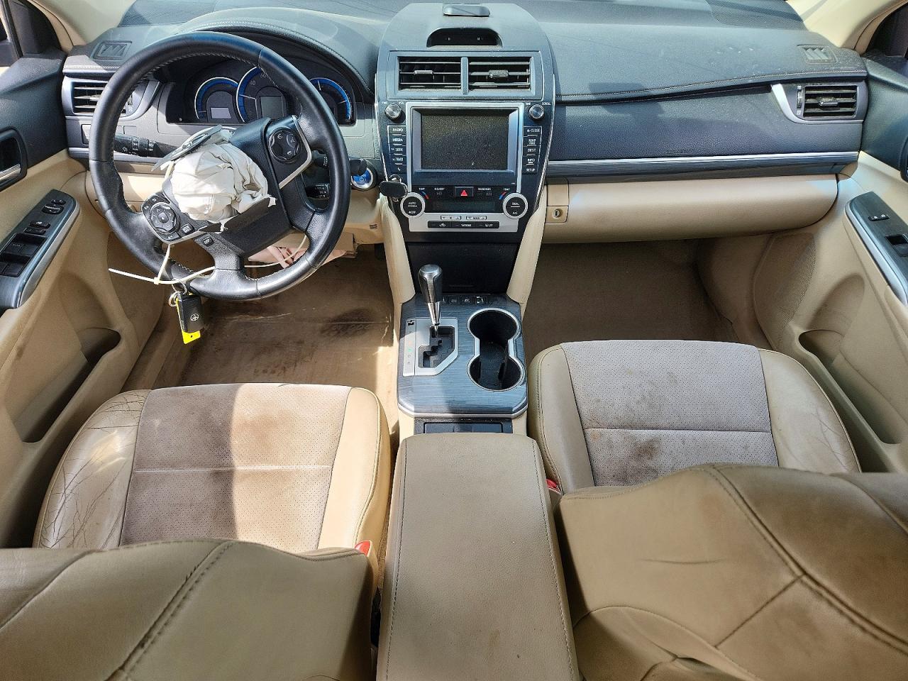 2012 Toyota Camry Серый vin: 4T1BD1FKXCU024990