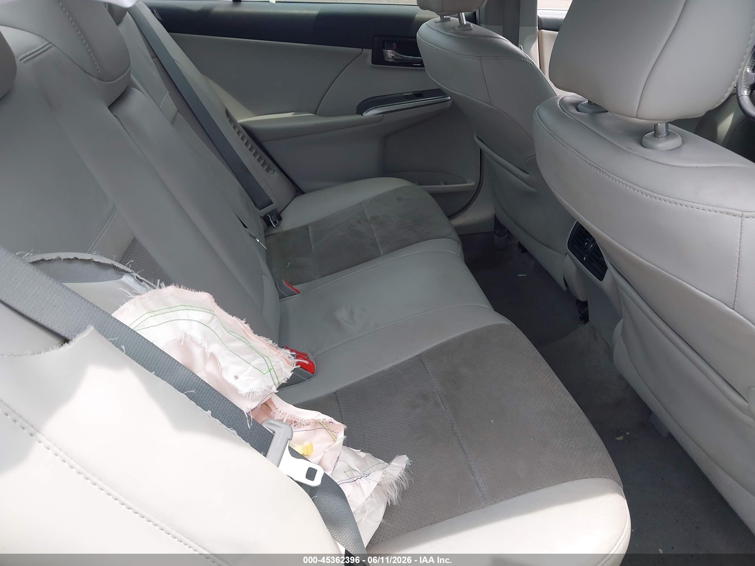 2012 Toyota Camry Hybrid Xle Silver vin: 4T1BD1FKXCU028652