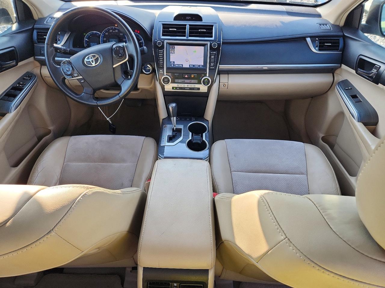 2012 Toyota Camry Hybrid Xle White vin: 4T1BD1FKXCU029896