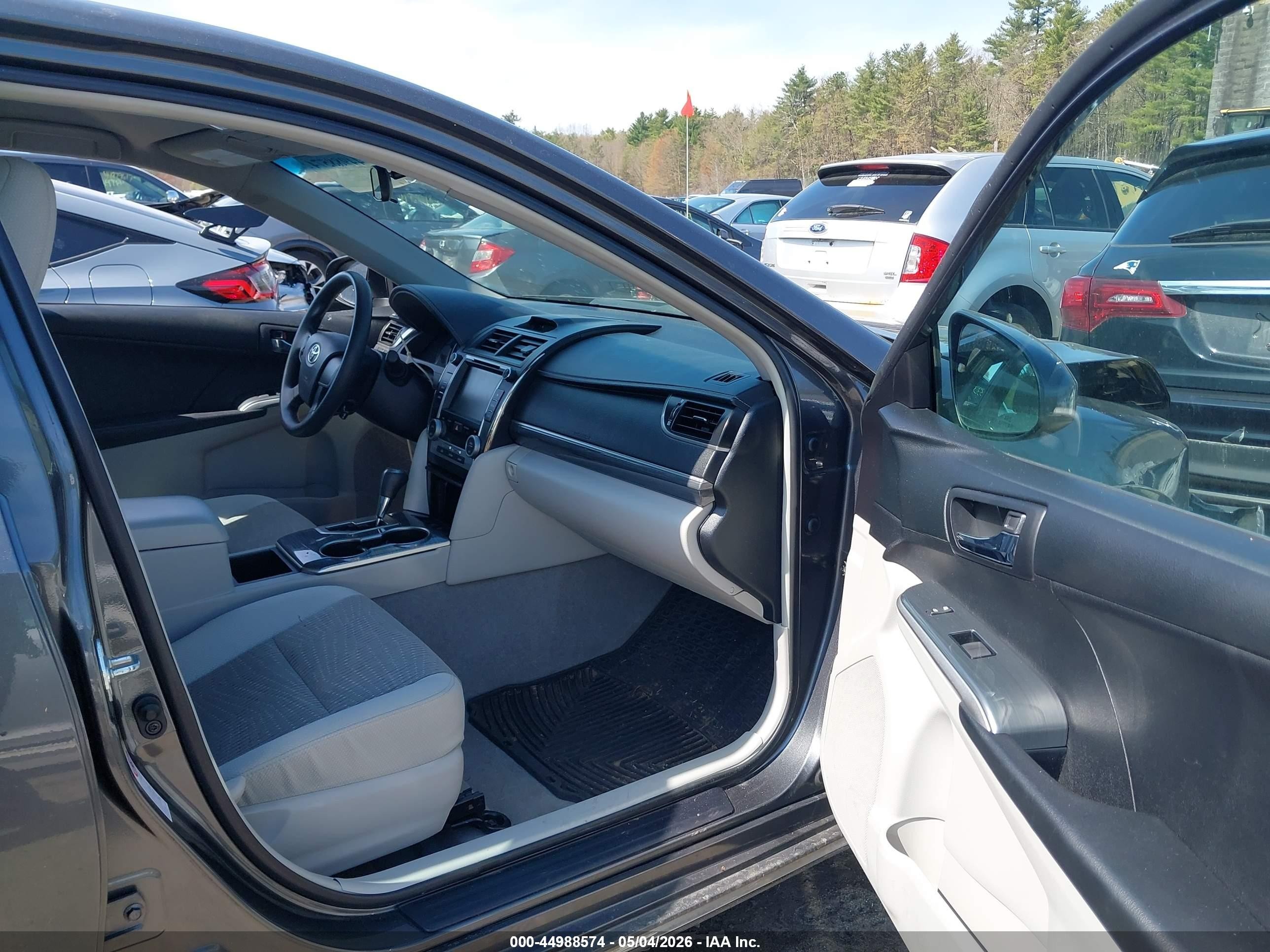2012 Toyota Camry Hybrid Le Gray vin: 4T1BD1FKXCU030031