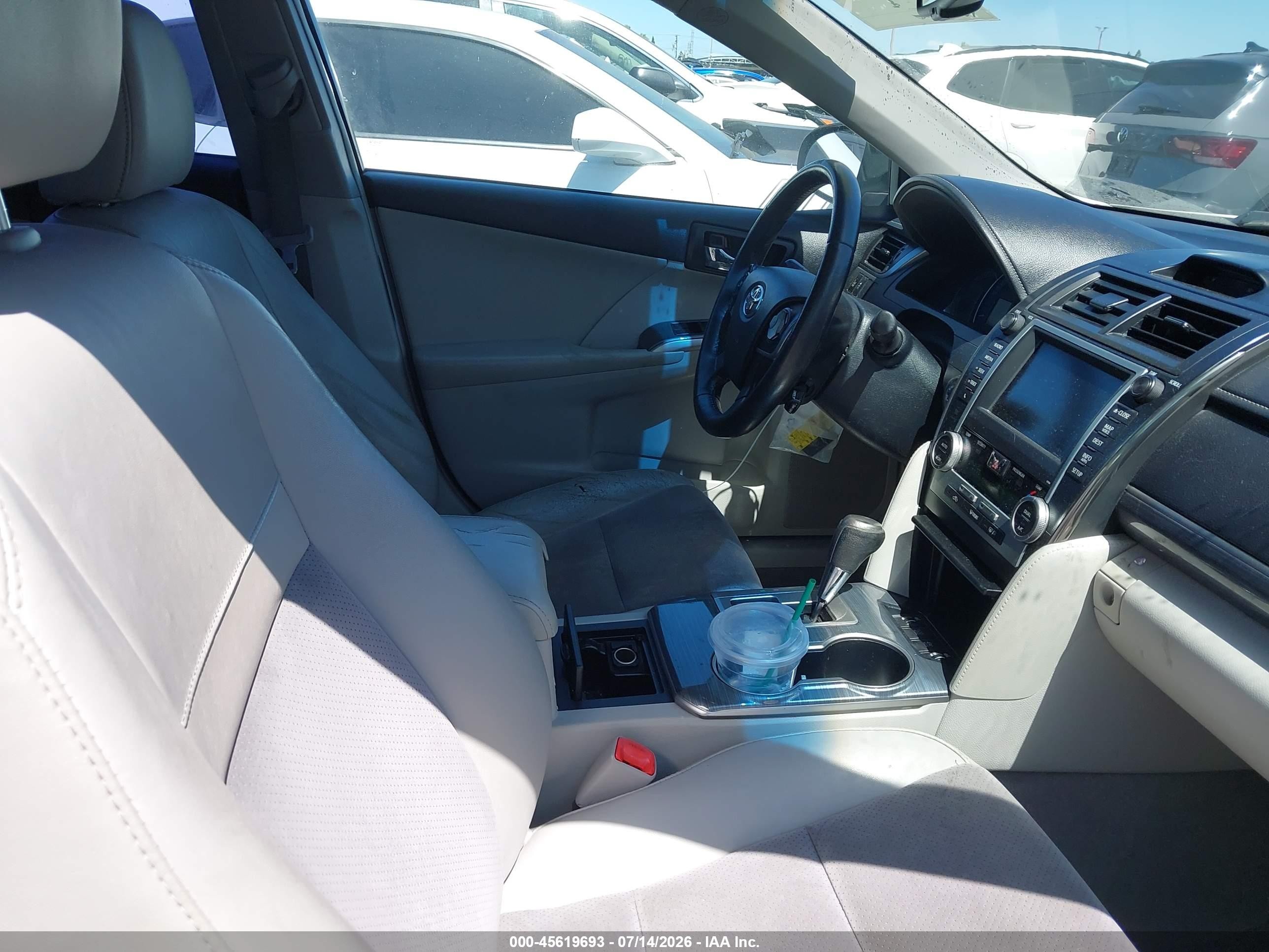 2012 Toyota Camry Hybrid Xle White vin: 4T1BD1FKXCU031129