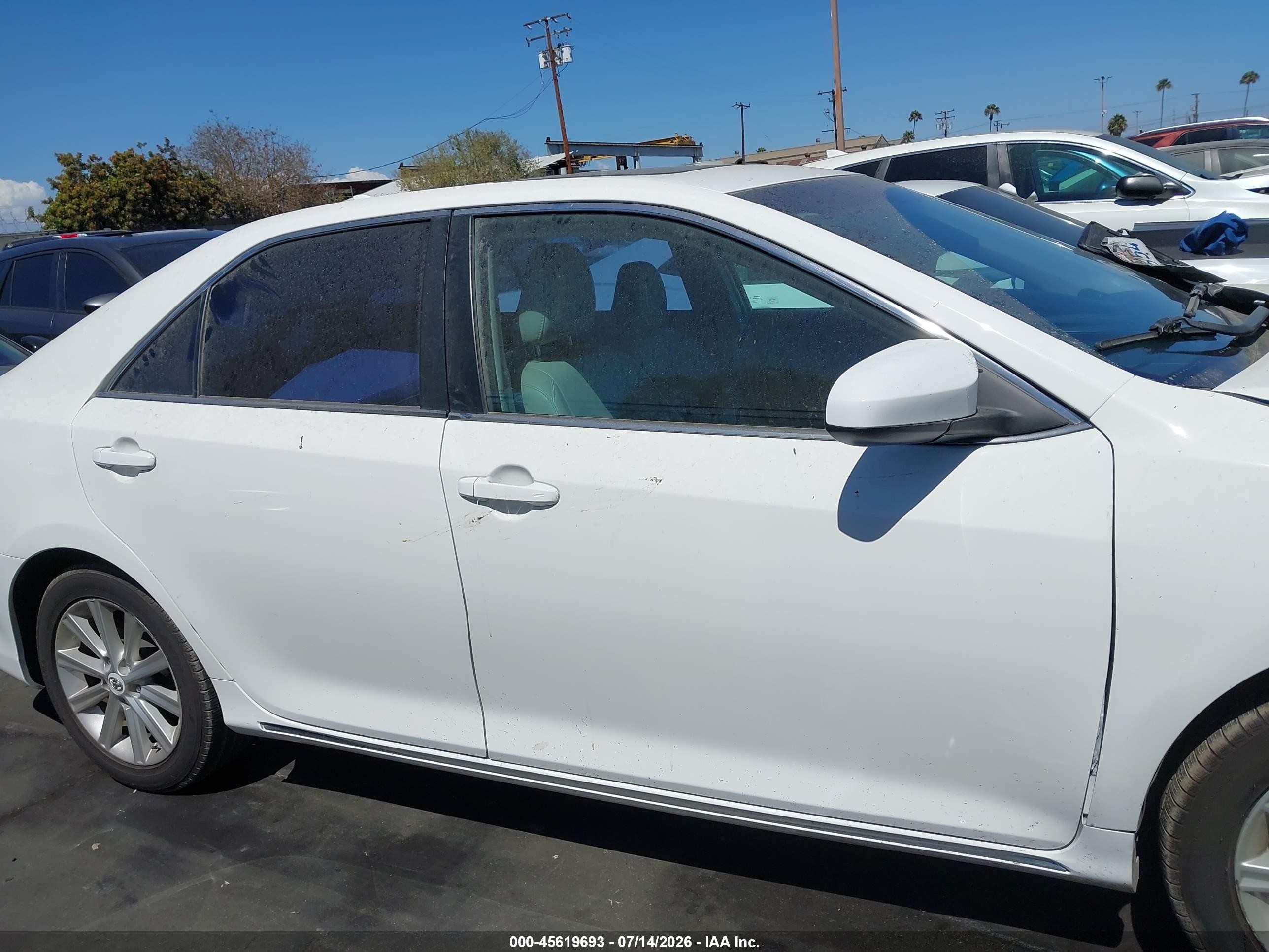 2012 Toyota Camry Hybrid Xle White vin: 4T1BD1FKXCU031129