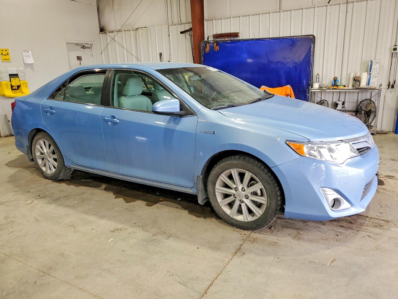 2012 Toyota Camry Hybrid Xle Blue vin: 4T1BD1FKXCU031180