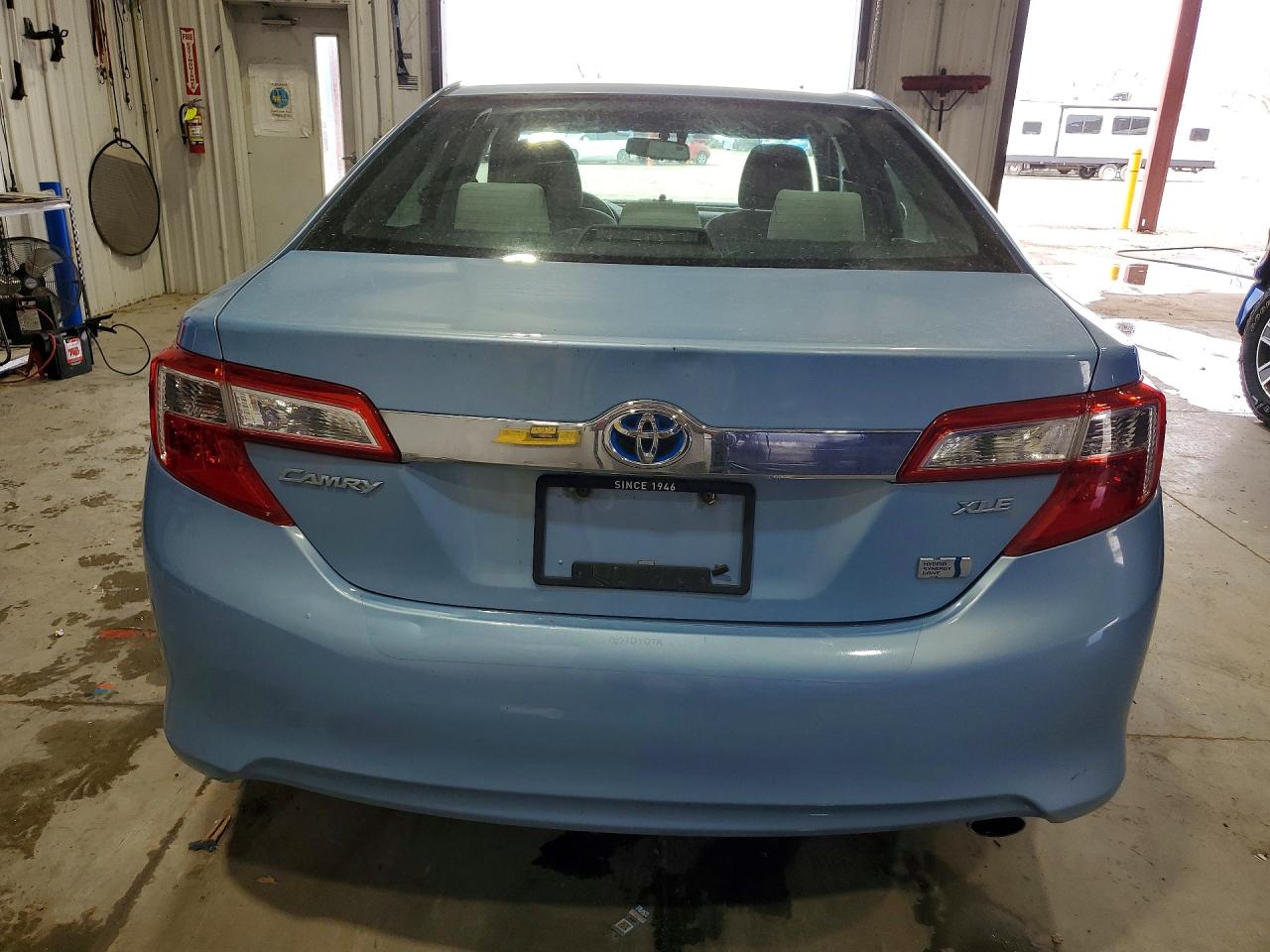 2012 Toyota Camry Hybrid Xle Blue vin: 4T1BD1FKXCU031180