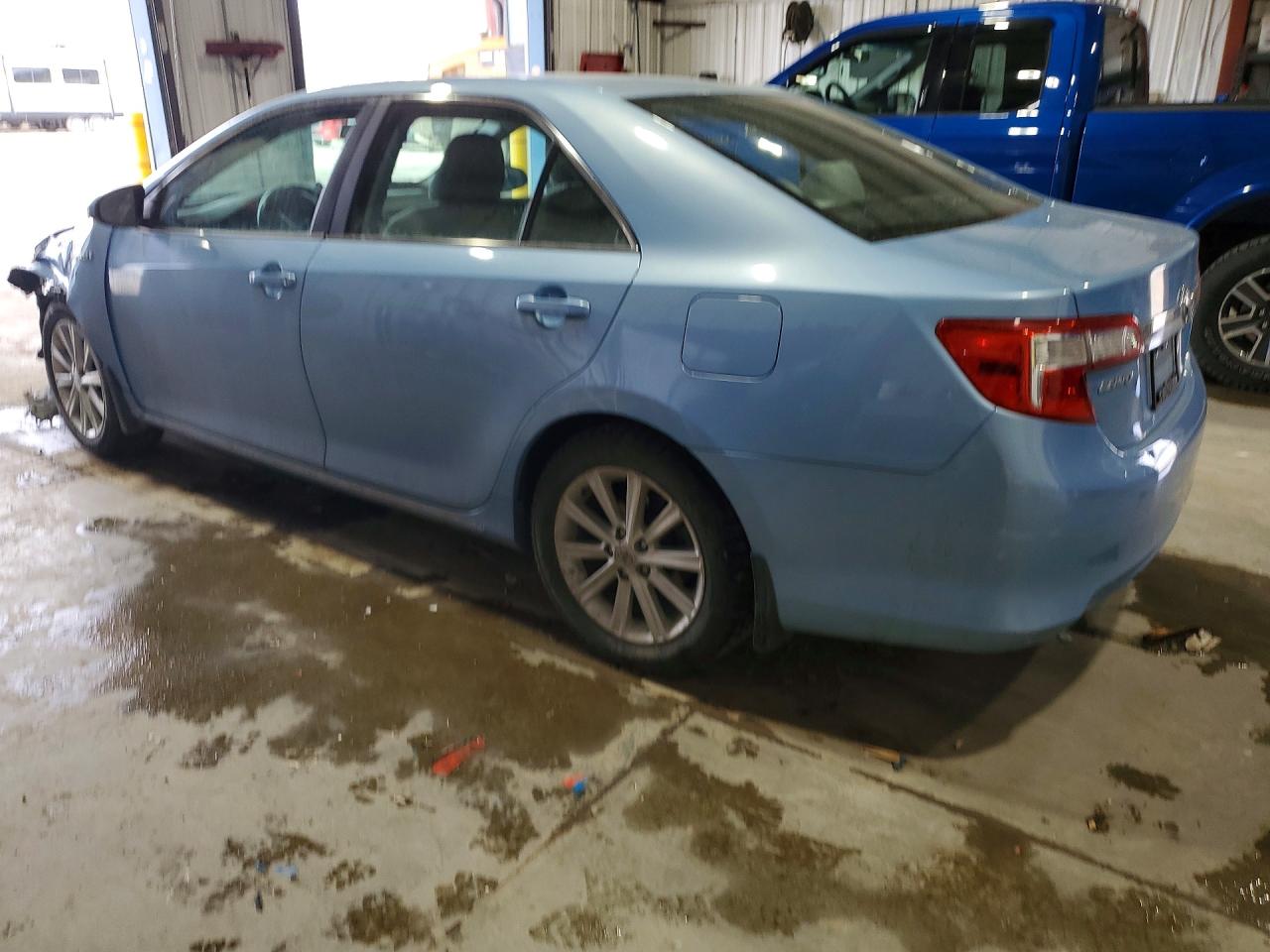 2012 Toyota Camry Hybrid Xle Blue vin: 4T1BD1FKXCU031180