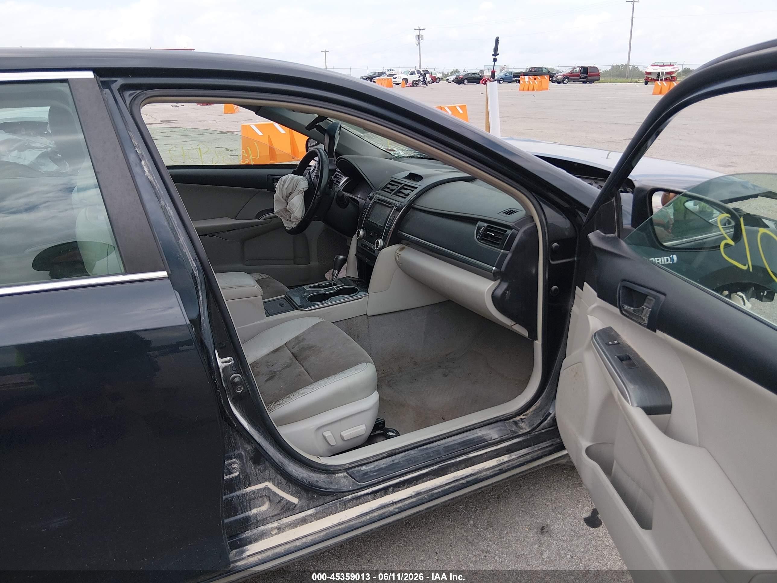 2012 Toyota Camry Hybrid Xle Gray vin: 4T1BD1FKXCU031390