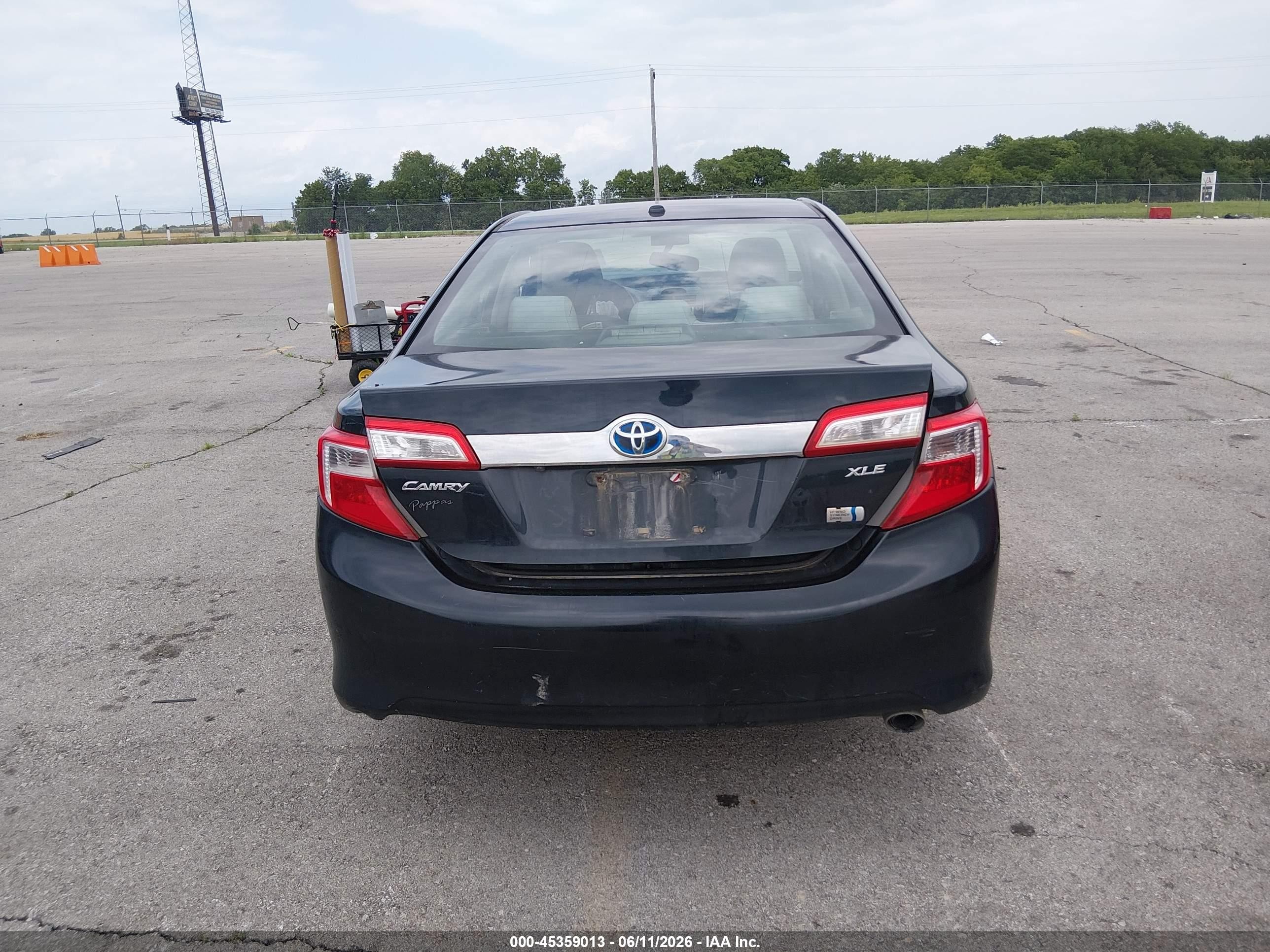 2012 Toyota Camry Hybrid Xle Gray vin: 4T1BD1FKXCU031390