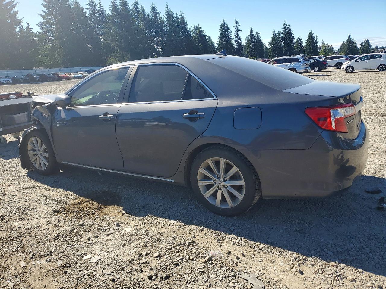 2012 Toyota Camry Hybrid Xle Gray vin: 4T1BD1FKXCU031745