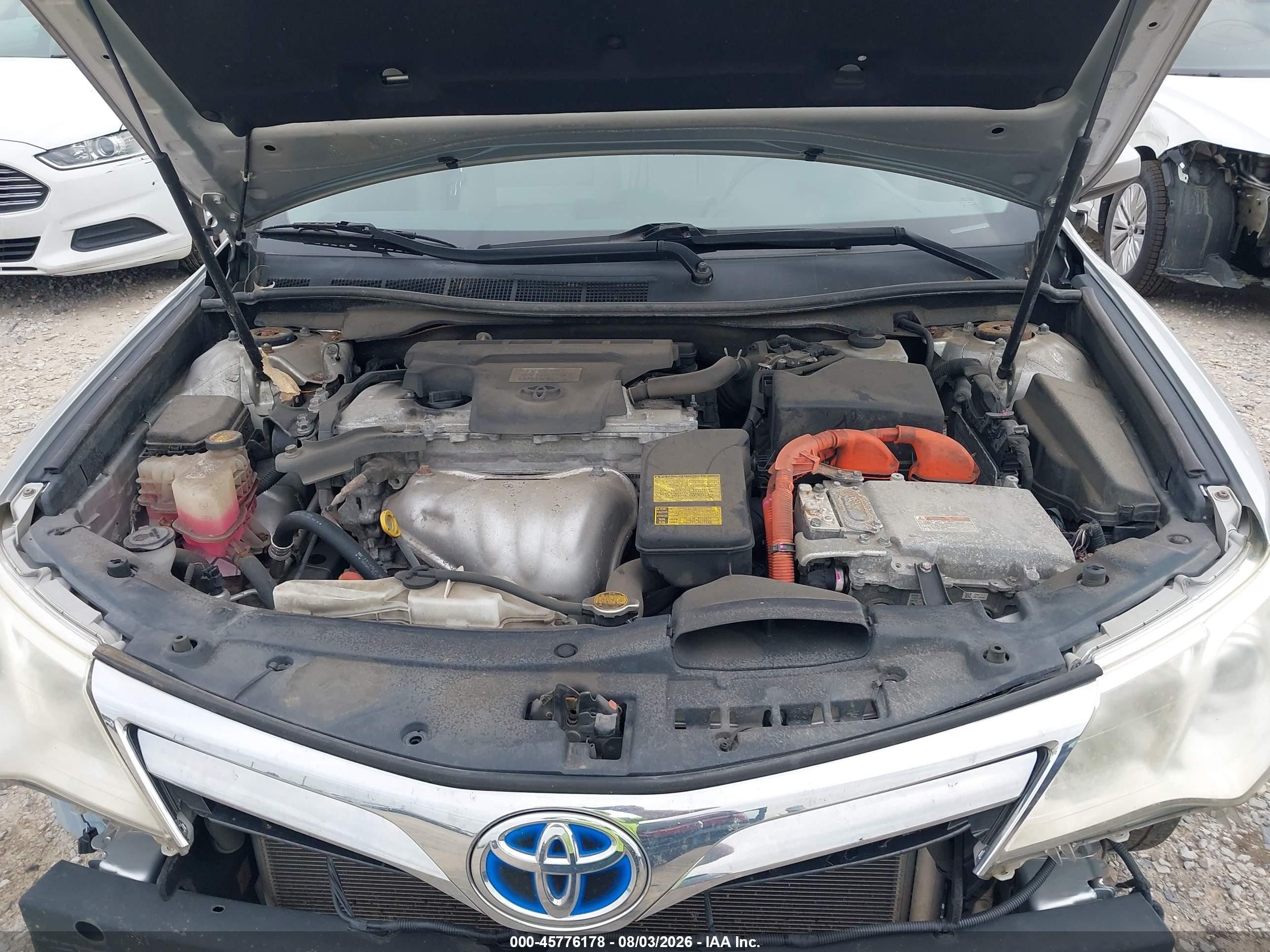 2012 Toyota Camry Hybrid Le Silver vin: 4T1BD1FKXCU033866