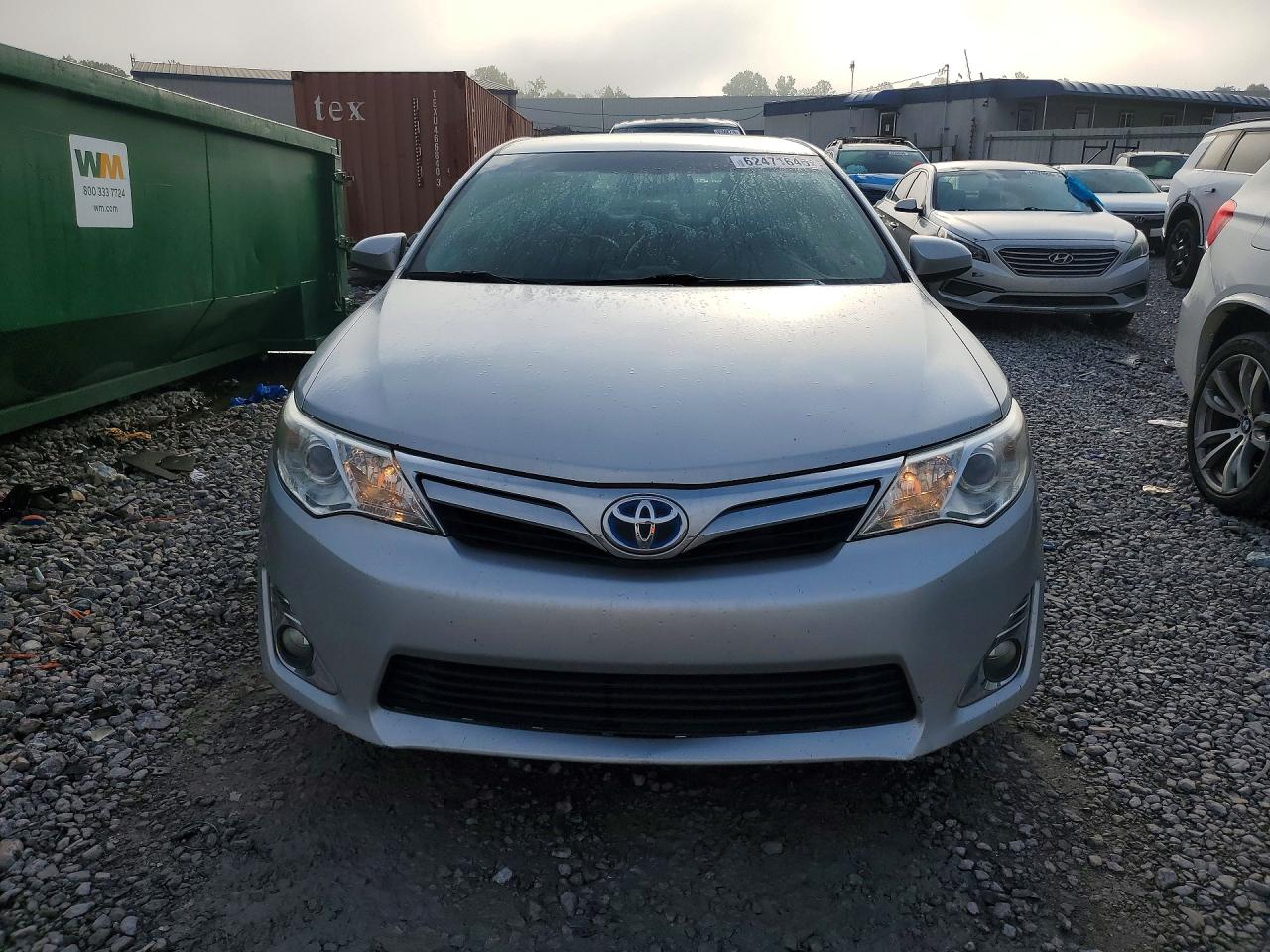 2012 Toyota Camry Hybrid Xle Silver vin: 4T1BD1FKXCU034368