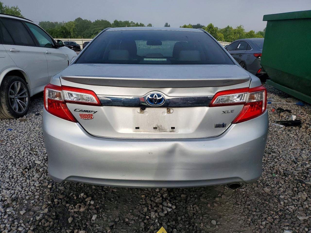 2012 Toyota Camry Hybrid Xle Silver vin: 4T1BD1FKXCU034368