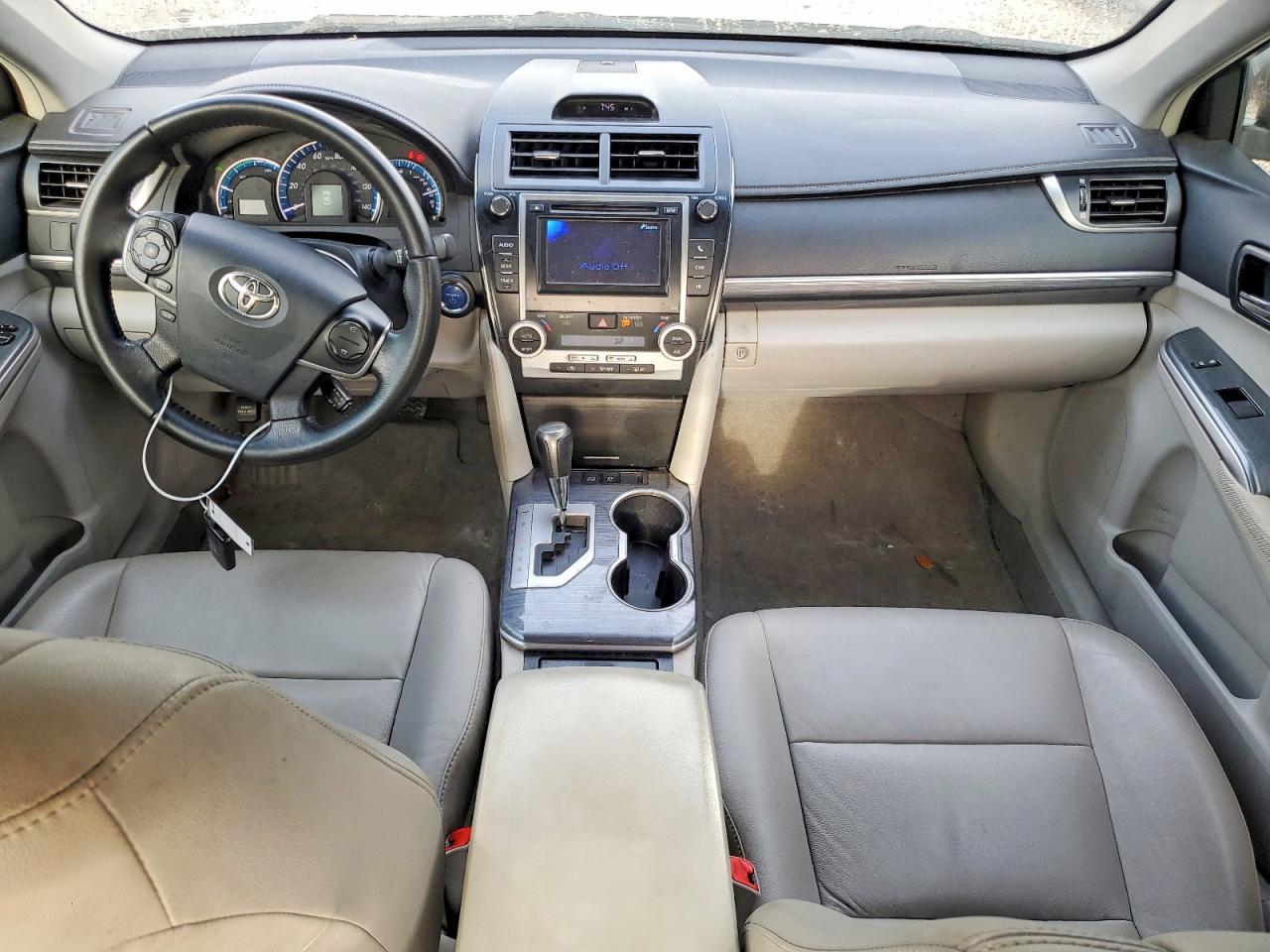 2012 Toyota Camry Hybrid Xle Silver vin: 4T1BD1FKXCU034368