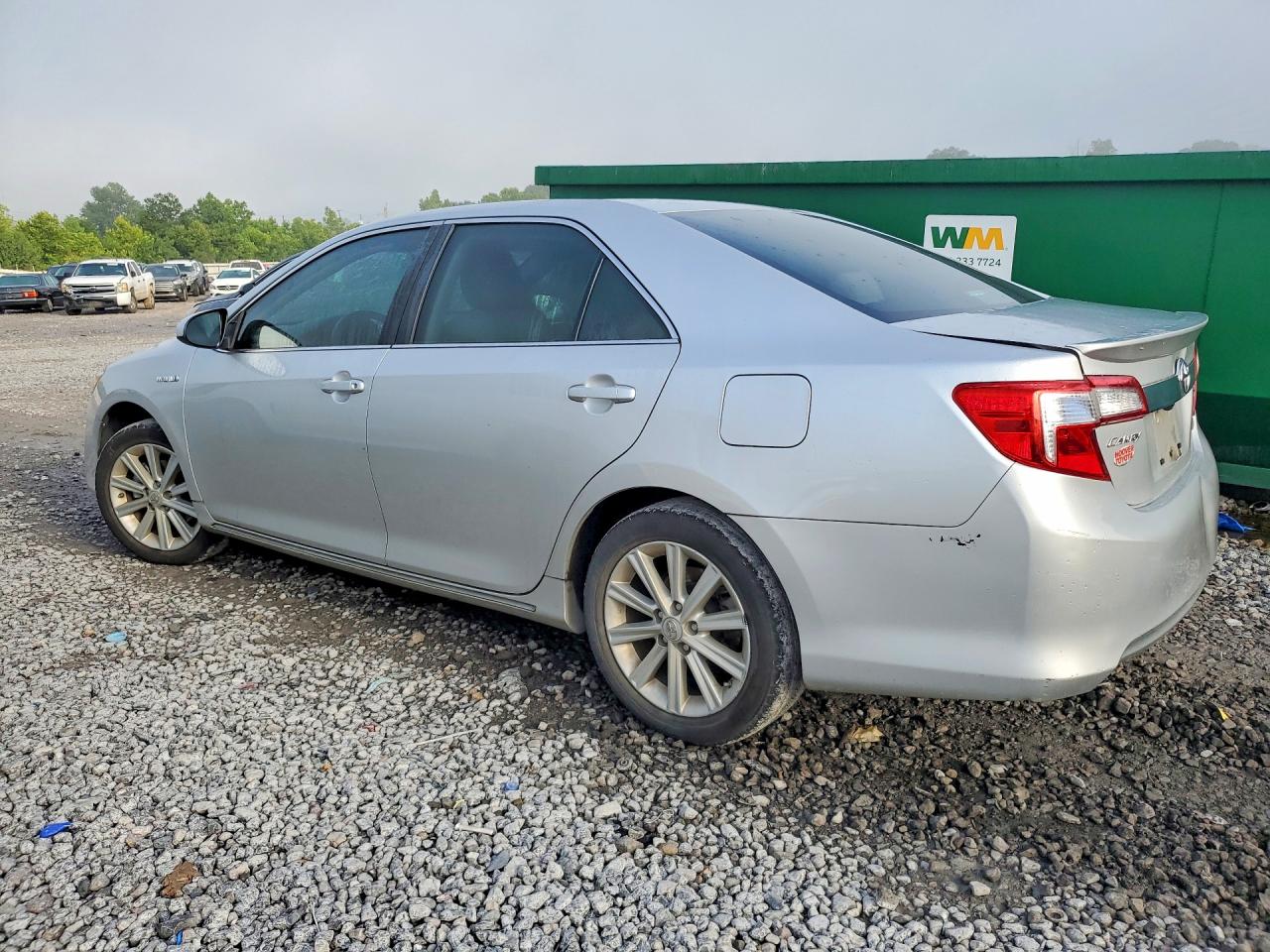 2012 Toyota Camry Hybrid Xle Silver vin: 4T1BD1FKXCU034368