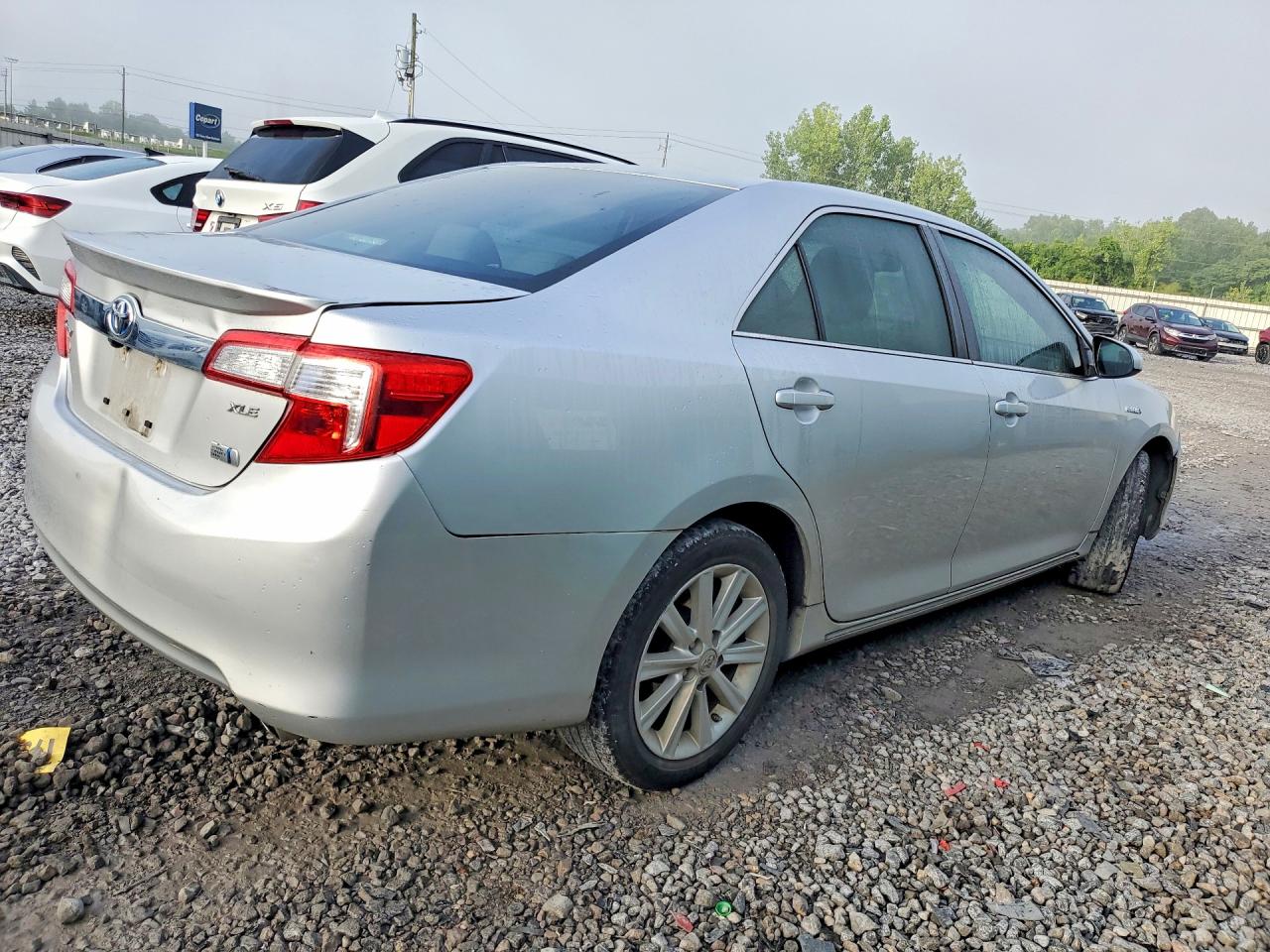 2012 Toyota Camry Hybrid Xle Silver vin: 4T1BD1FKXCU034368