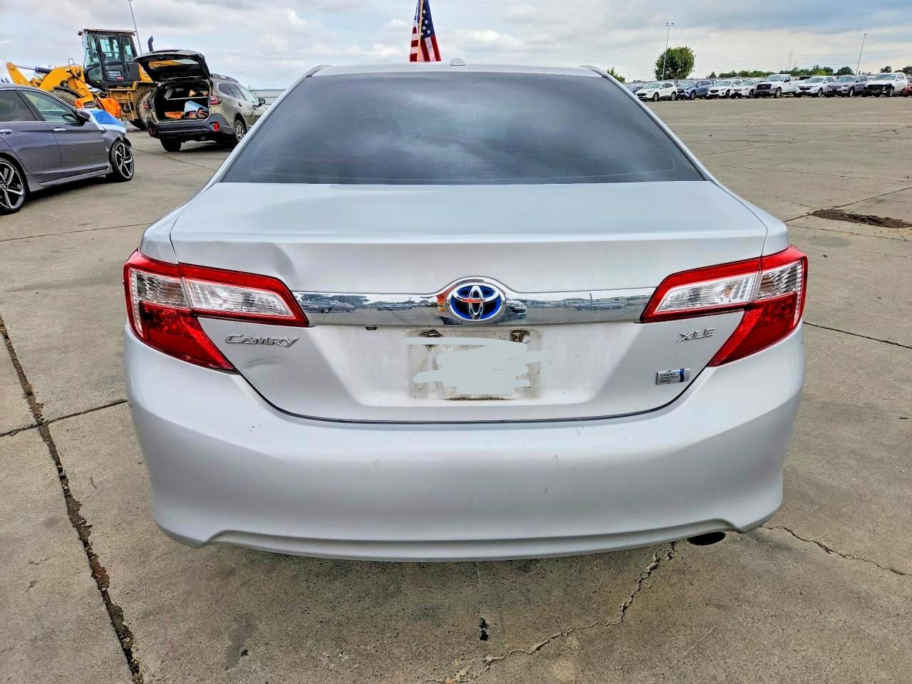 2012 Toyota Camry Hybrid Xle Silver vin: 4T1BD1FKXCU034564