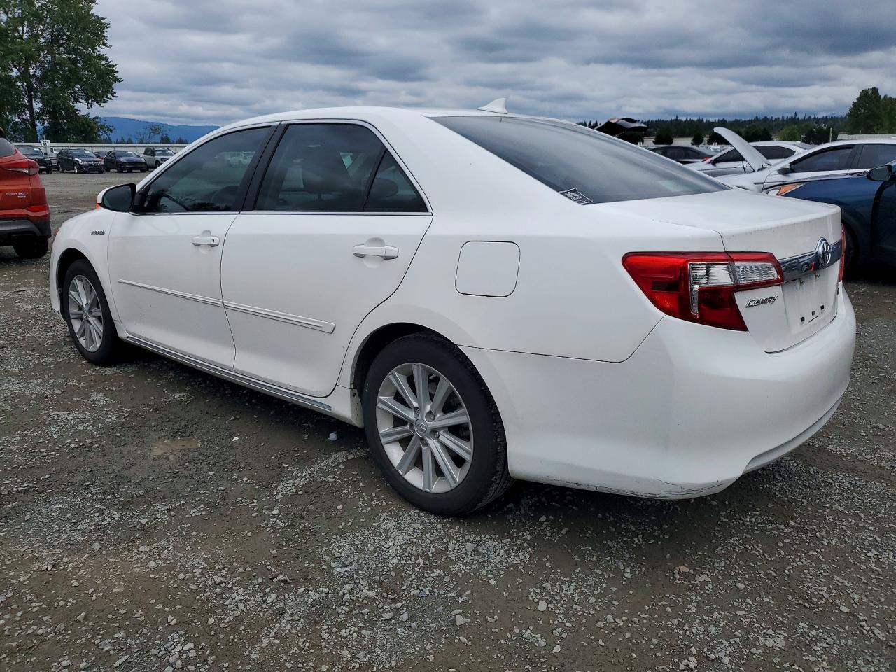 2012 Toyota Camry Hybrid Xle White vin: 4T1BD1FKXCU036220