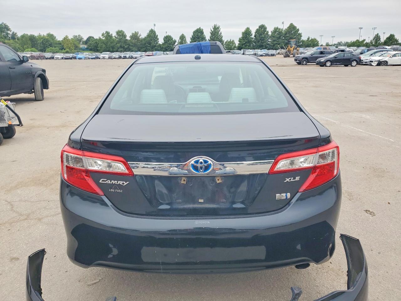 2012 Toyota Camry Hybrid Xle Black vin: 4T1BD1FKXCU040686