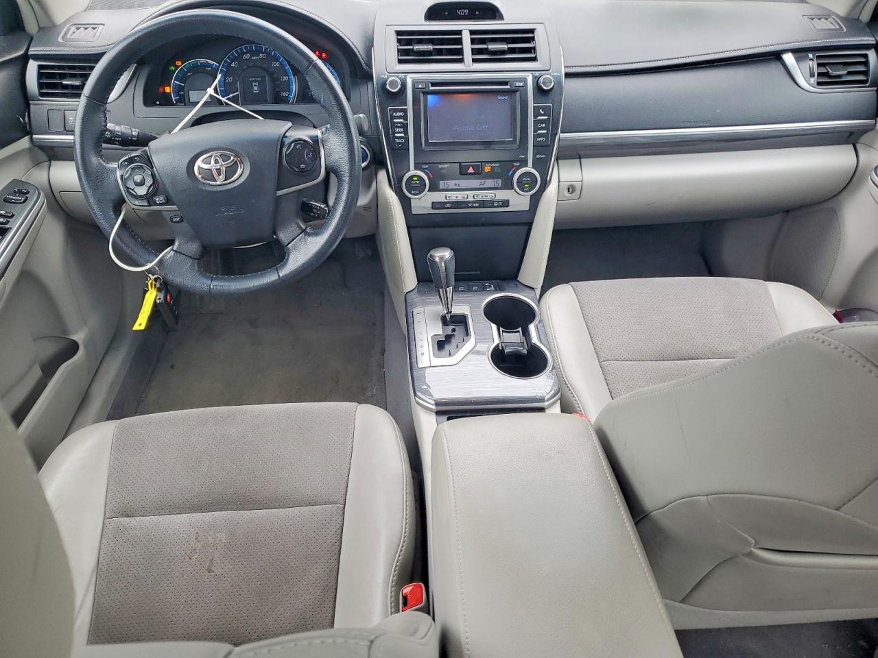 2012 Toyota Camry Hybrid Xle Black vin: 4T1BD1FKXCU040686