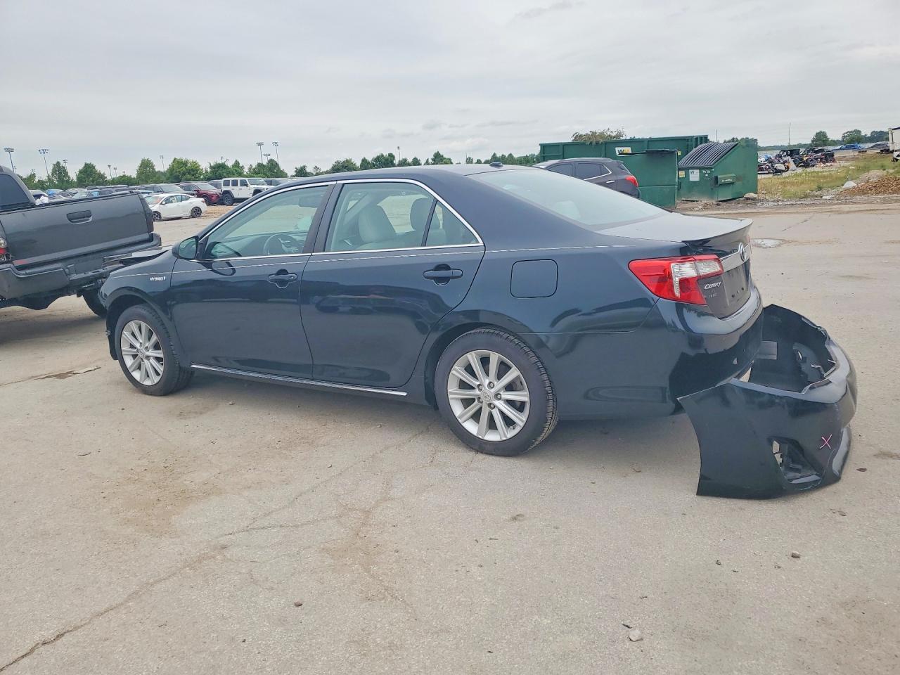 2012 Toyota Camry Hybrid Xle Black vin: 4T1BD1FKXCU040686