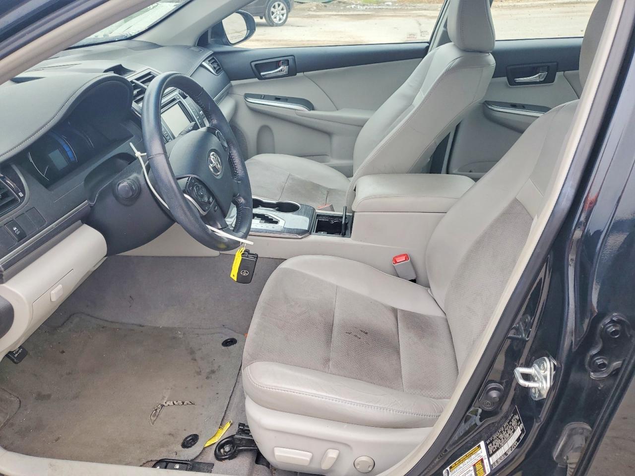 2012 Toyota Camry Hybrid Xle Black vin: 4T1BD1FKXCU040686