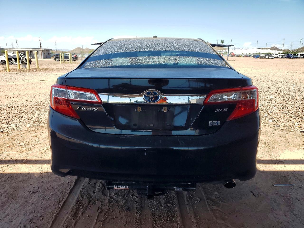 2012 Toyota Camry Hybrid Xle Black vin: 4T1BD1FKXCU041661