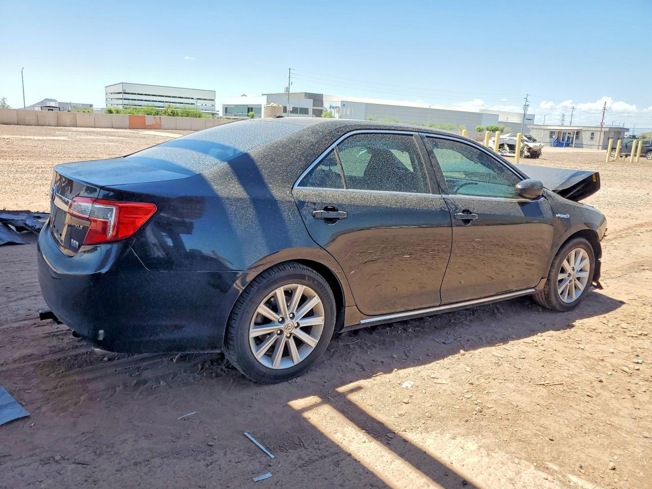 2012 Toyota Camry Hybrid Xle Black vin: 4T1BD1FKXCU041661
