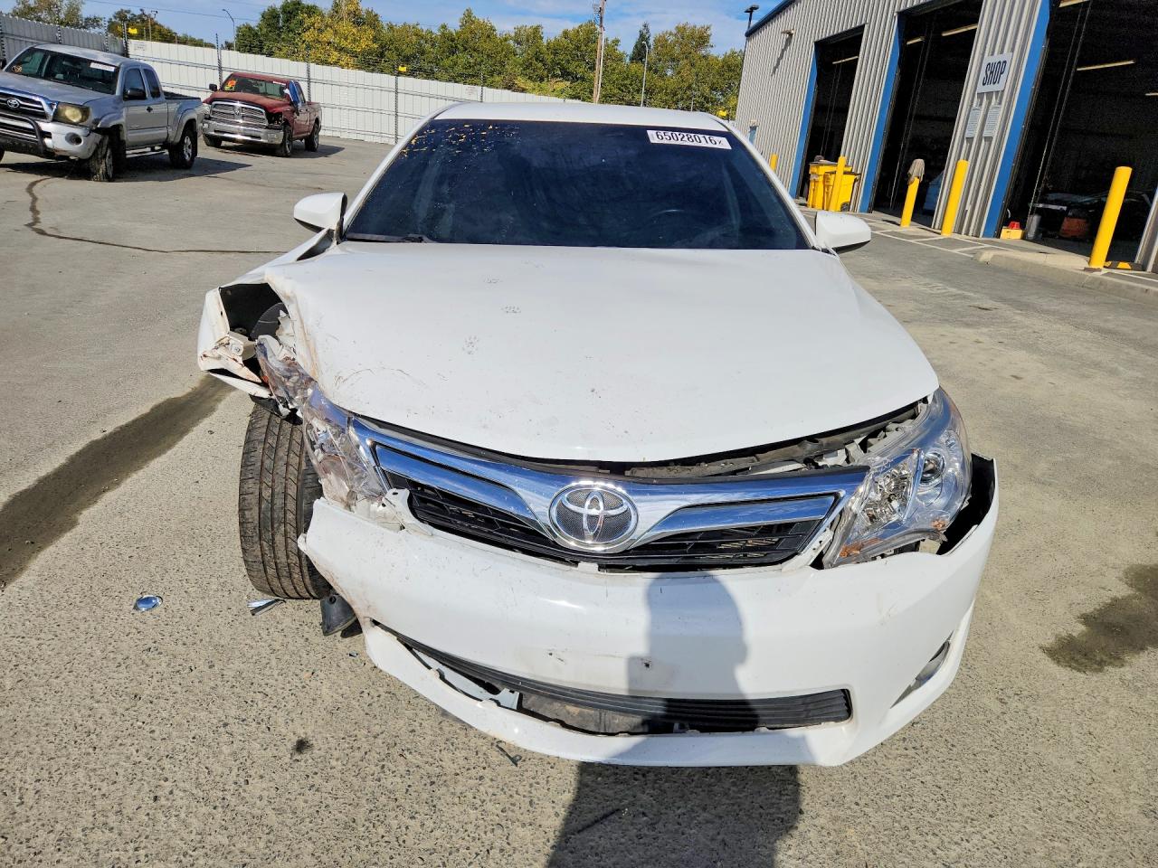 2012 Toyota Camry Hybrid Xle White vin: 4T1BD1FKXCU044740