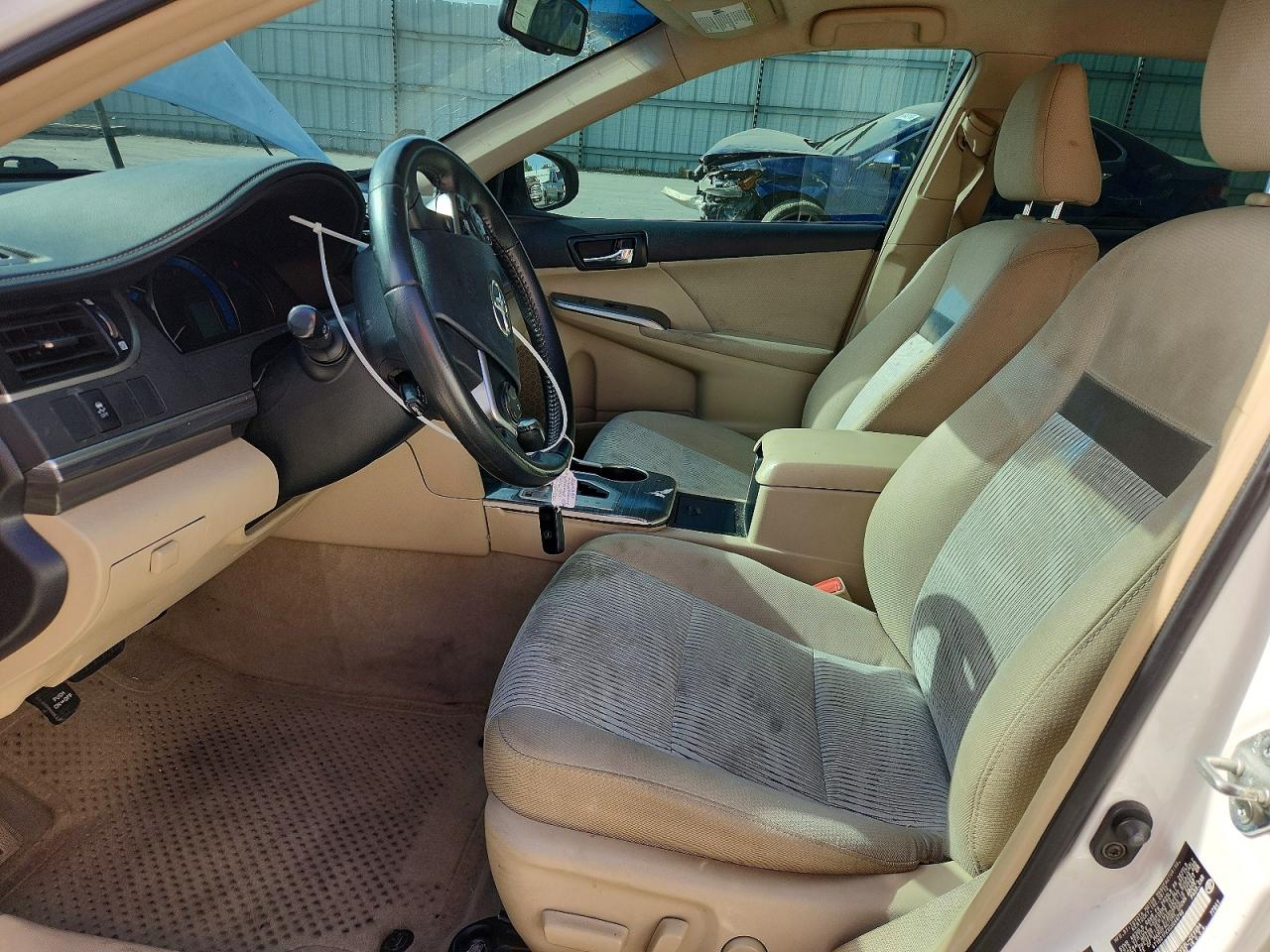 2012 Toyota Camry Hybrid Xle White vin: 4T1BD1FKXCU044740