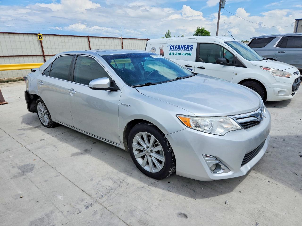 2012 Toyota Camry Hybrid Xle Silver vin: 4T1BD1FKXCU045290