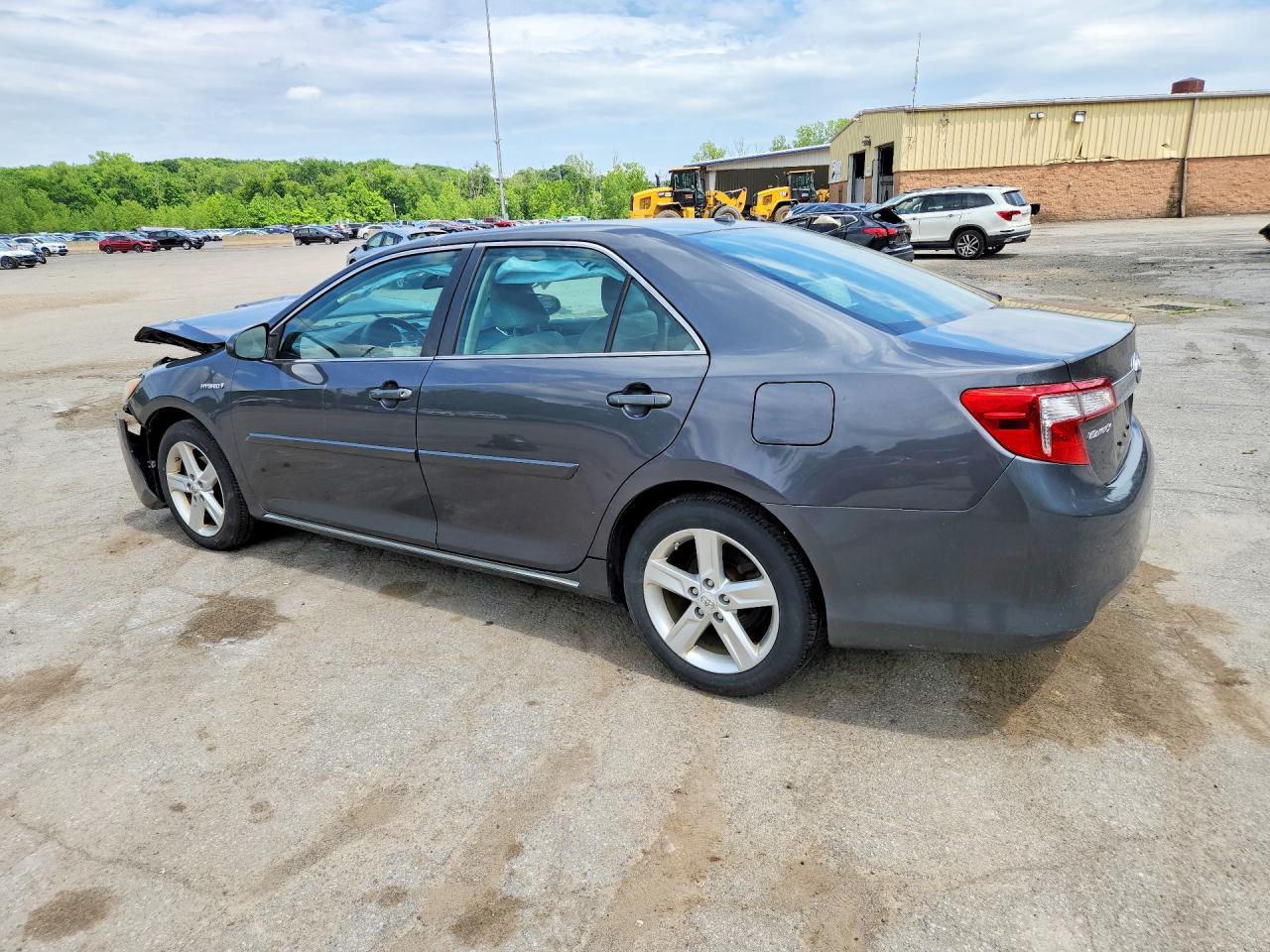2012 Toyota Camry Hybrid Xle Gray vin: 4T1BD1FKXCU050974