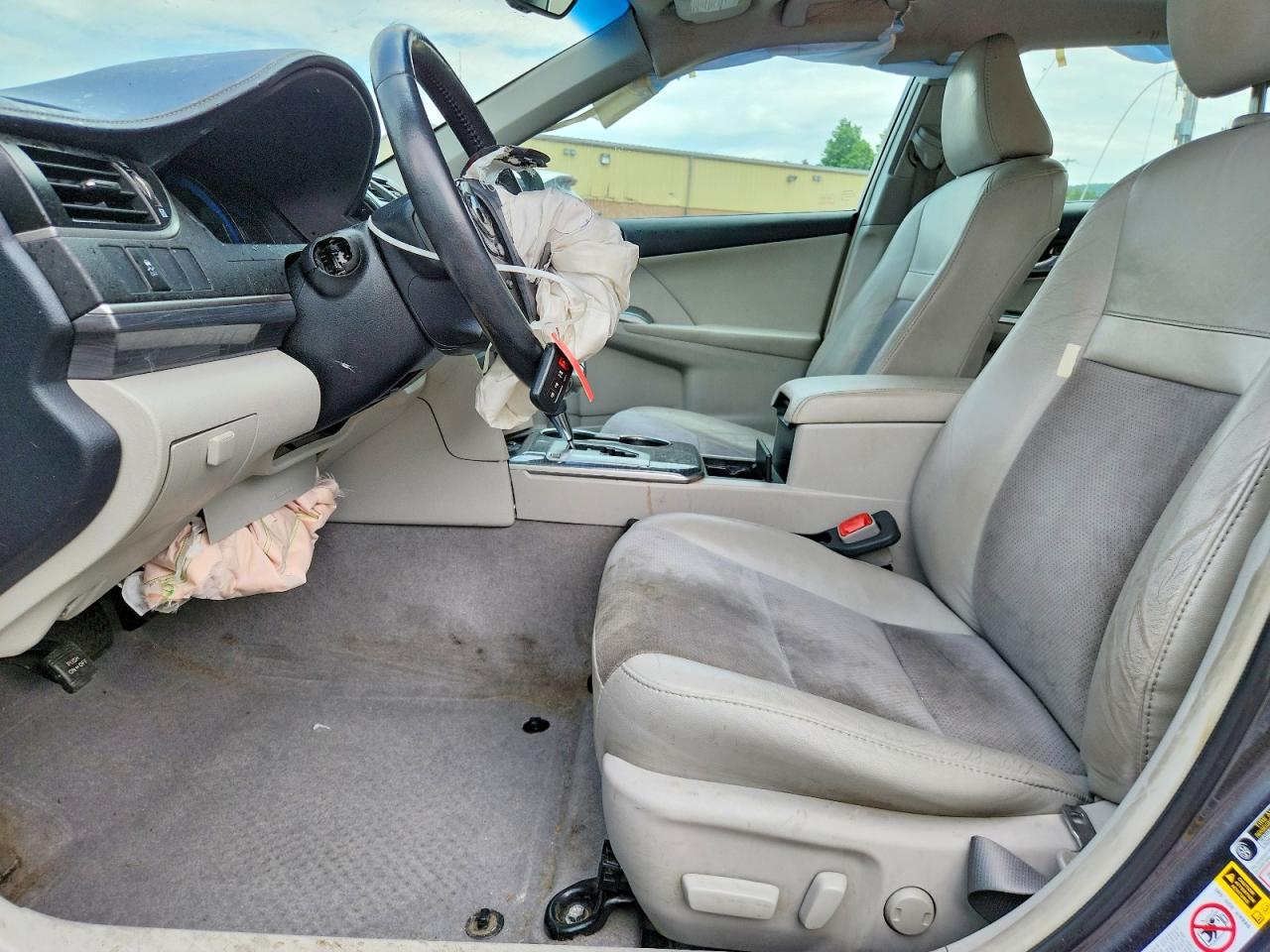 2012 Toyota Camry Hybrid Xle Gray vin: 4T1BD1FKXCU050974
