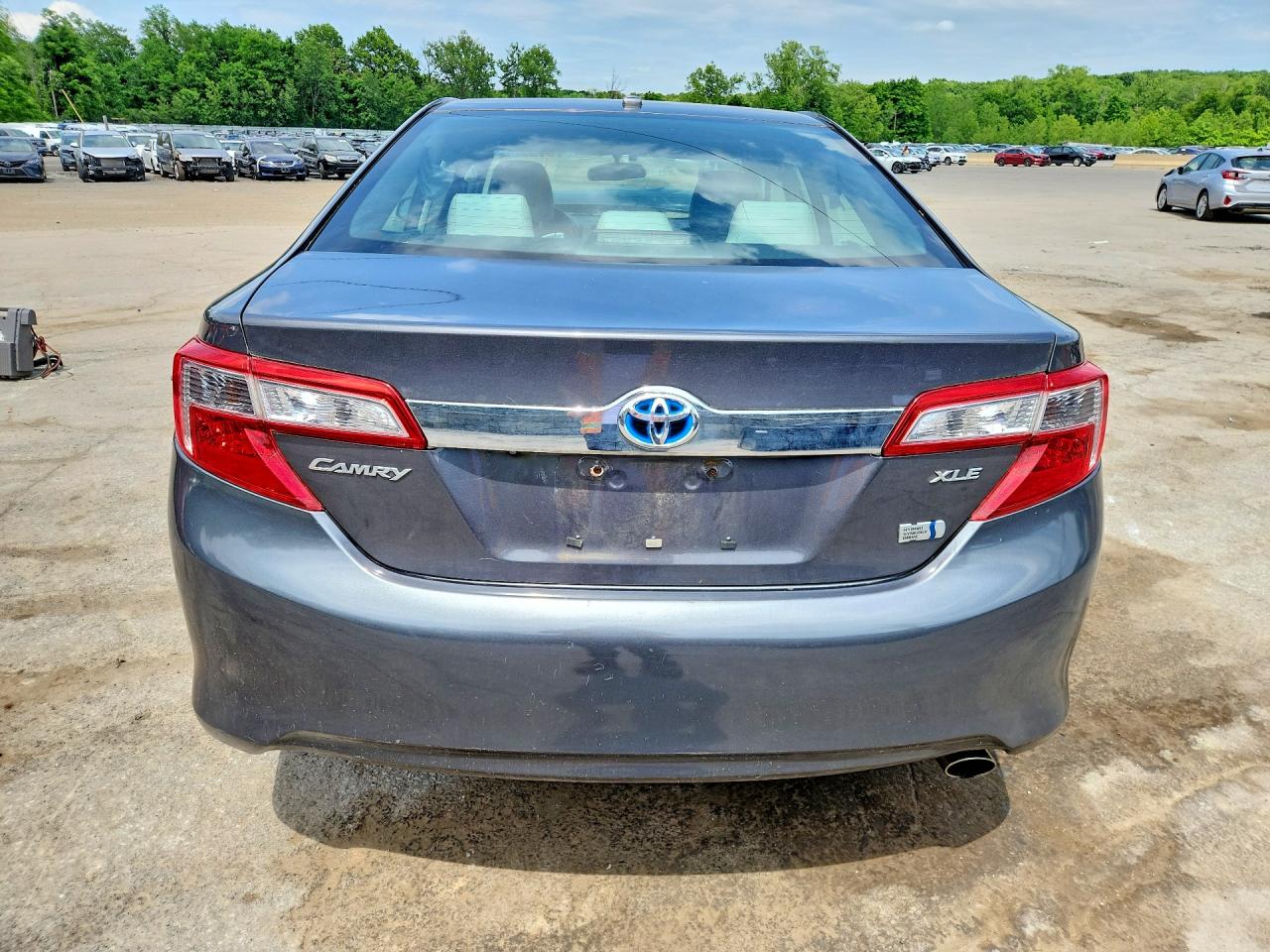 2012 Toyota Camry Hybrid Xle Gray vin: 4T1BD1FKXCU050974