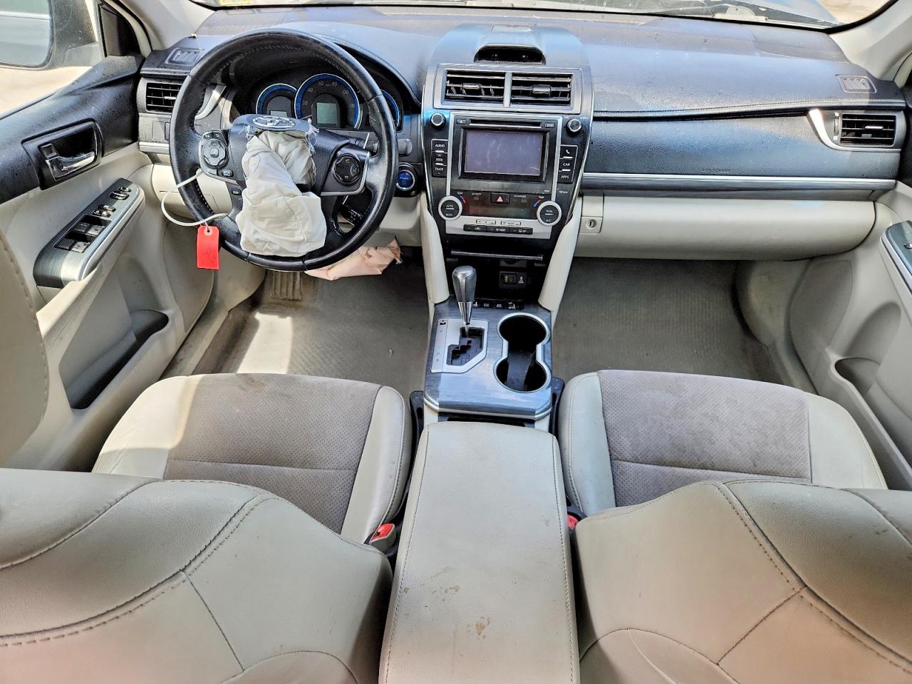 2012 Toyota Camry Hybrid Xle Gray vin: 4T1BD1FKXCU050974