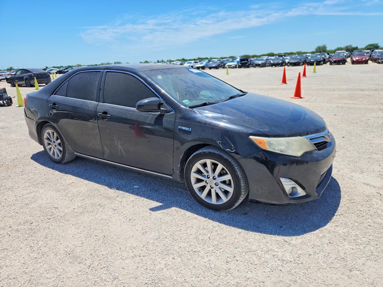 2012 Toyota Camry Hybrid Xle Black vin: 4T1BD1FKXCU051039