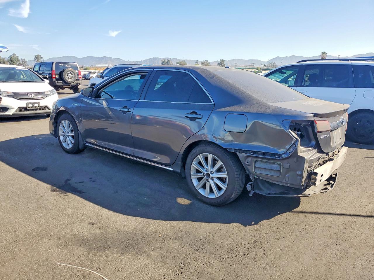 2012 Toyota Camry Hybrid Xle Gray vin: 4T1BD1FKXCU053146