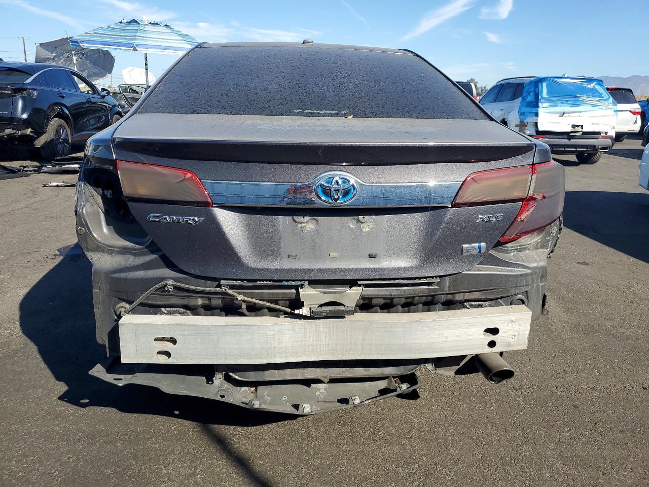 2012 Toyota Camry Hybrid Xle Gray vin: 4T1BD1FKXCU053146