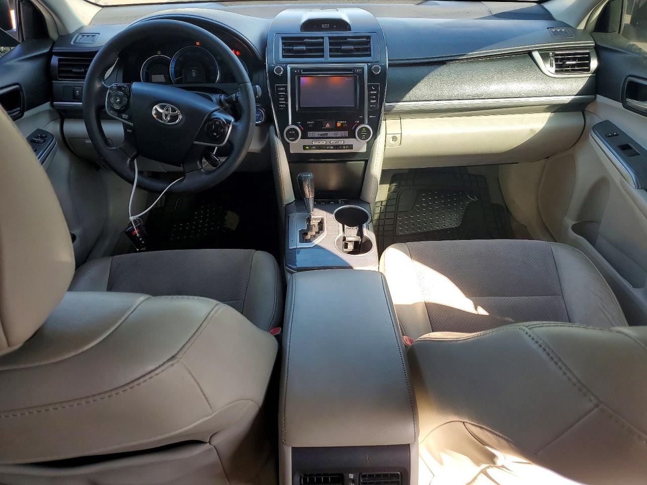 2012 Toyota Camry Hybrid Xle Gray vin: 4T1BD1FKXCU053146