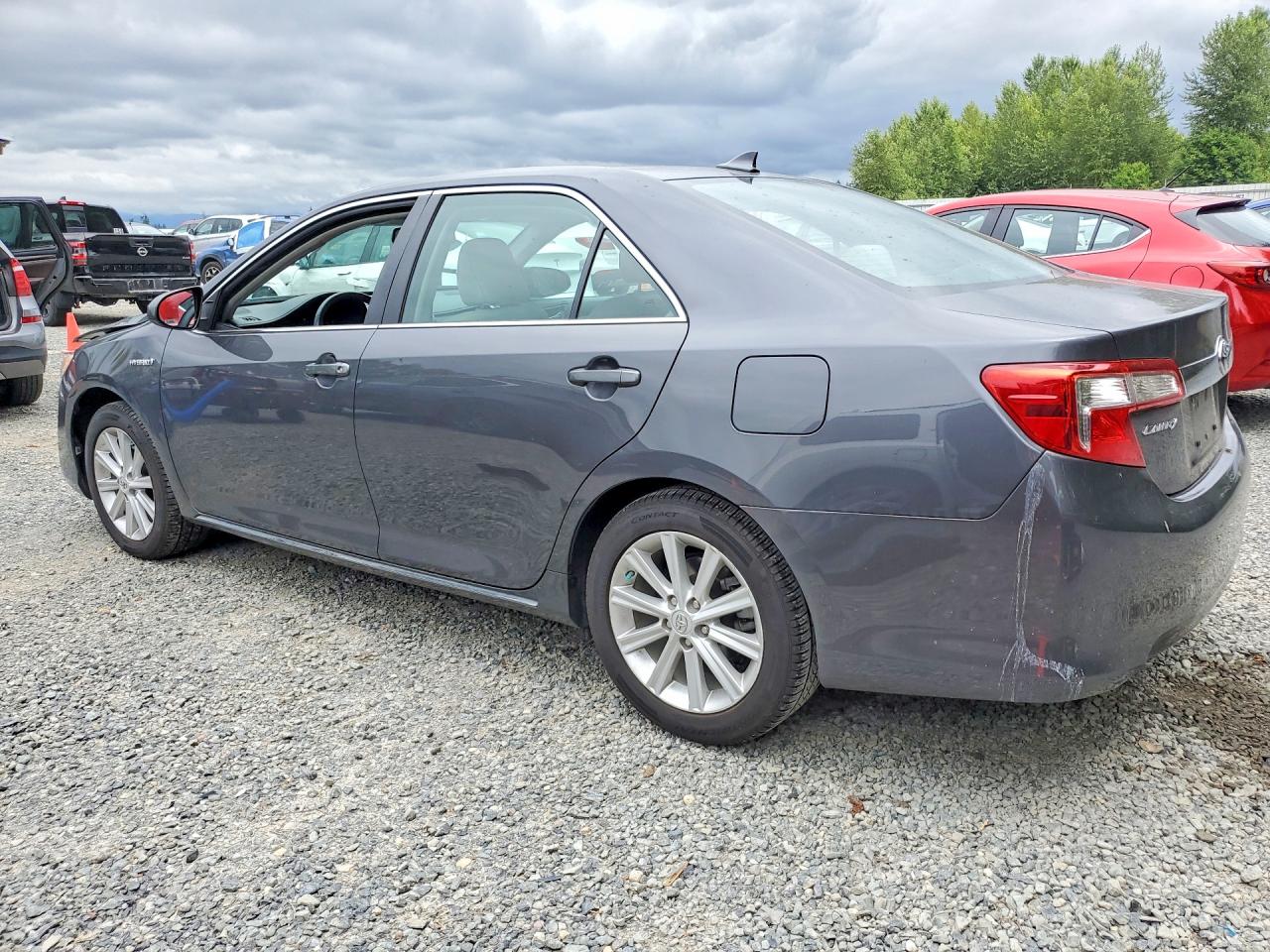 2012 Toyota Camry Hybrid Xle Gray vin: 4T1BD1FKXCU053891