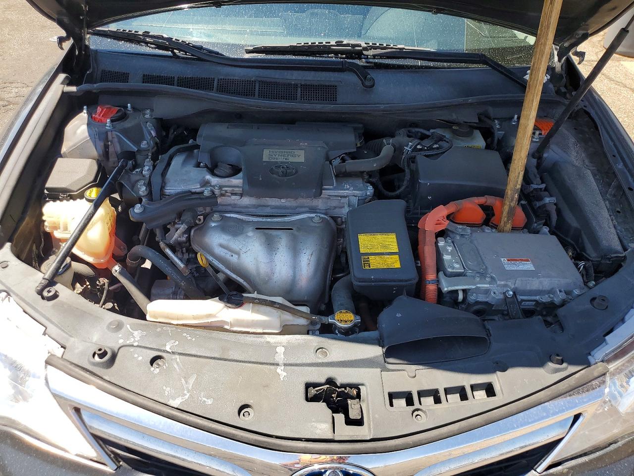 2012 Toyota Camry Hybrid Le Серый vin: 4T1BD1FKXCU056337