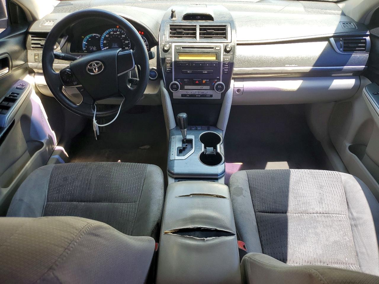 2012 Toyota Camry Hybrid Le Серый vin: 4T1BD1FKXCU056337