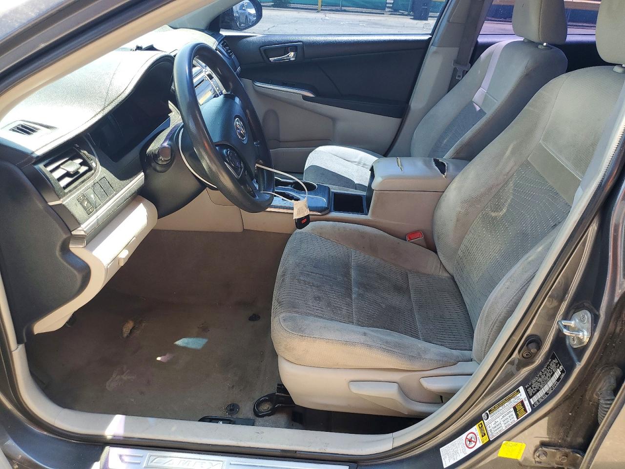 2012 Toyota Camry Hybrid Le Серый vin: 4T1BD1FKXCU056337