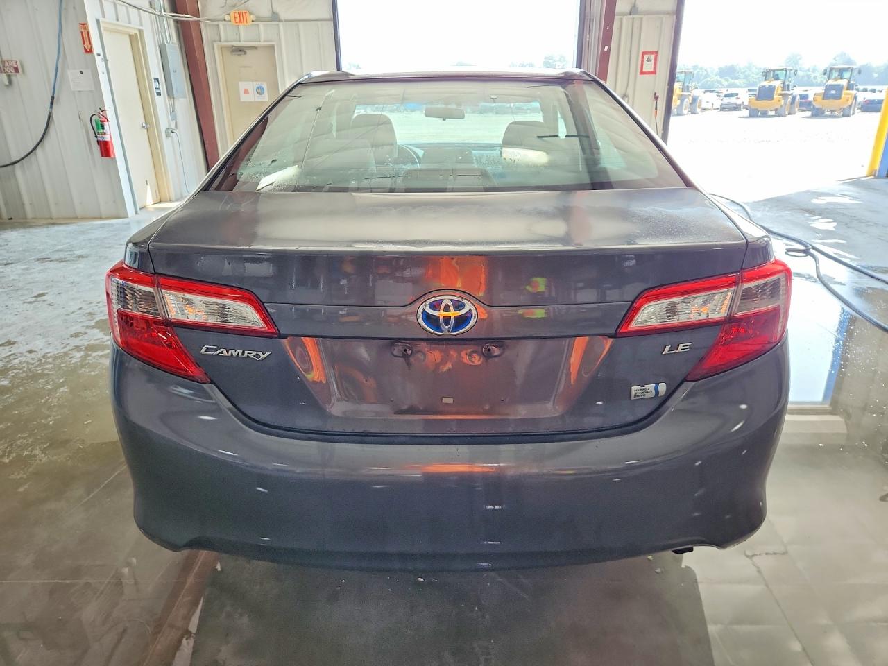 2012 Toyota Camry Hybrid Le Gray vin: 4T1BD1FKXCU060985