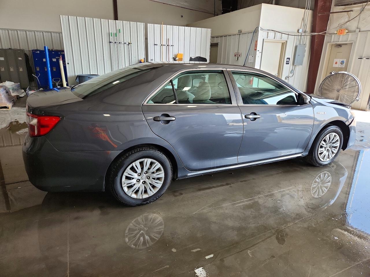 2012 Toyota Camry Hybrid Le Gray vin: 4T1BD1FKXCU060985