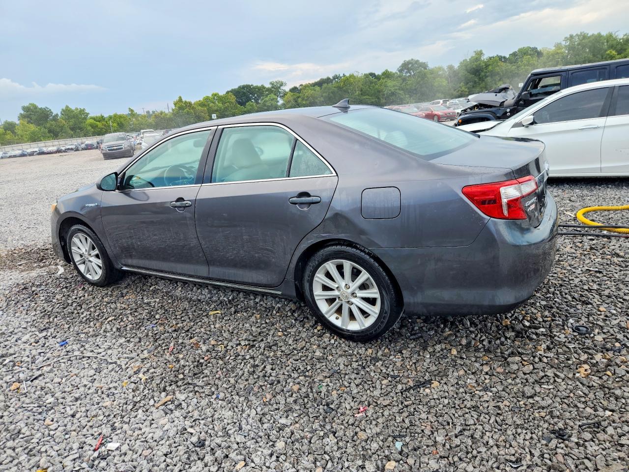 2013 Toyota Camry Hybrid Xle Gray vin: 4T1BD1FKXDU065492