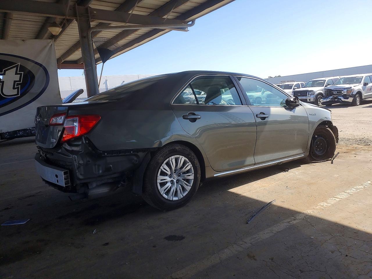 2013 Toyota Camry Hybrid Le Gray vin: 4T1BD1FKXDU069865