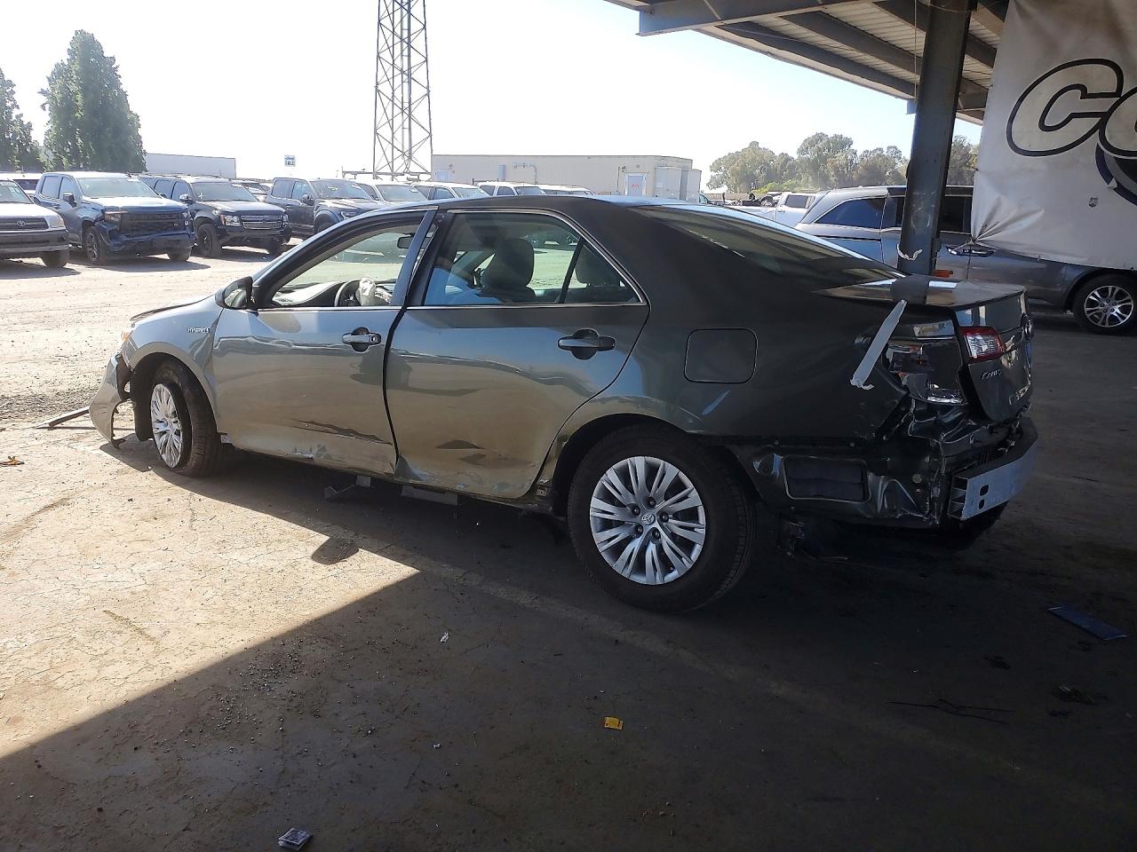 2013 Toyota Camry Hybrid Le Gray vin: 4T1BD1FKXDU069865