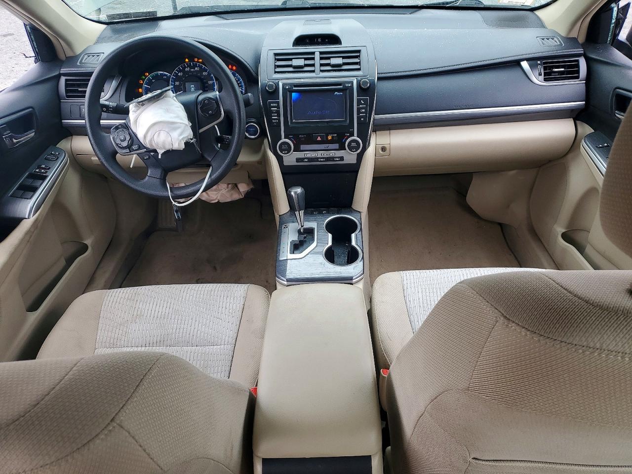 2013 Toyota Camry Hybrid Le Green vin: 4T1BD1FKXDU070899