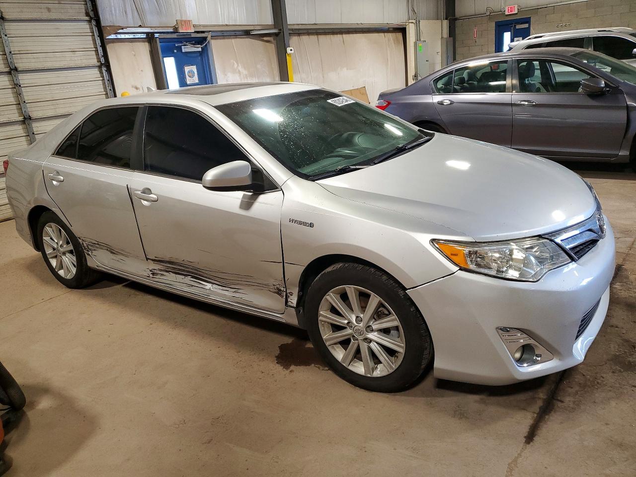 2013 Toyota Camry Hybrid Xle Silver vin: 4T1BD1FKXDU074449